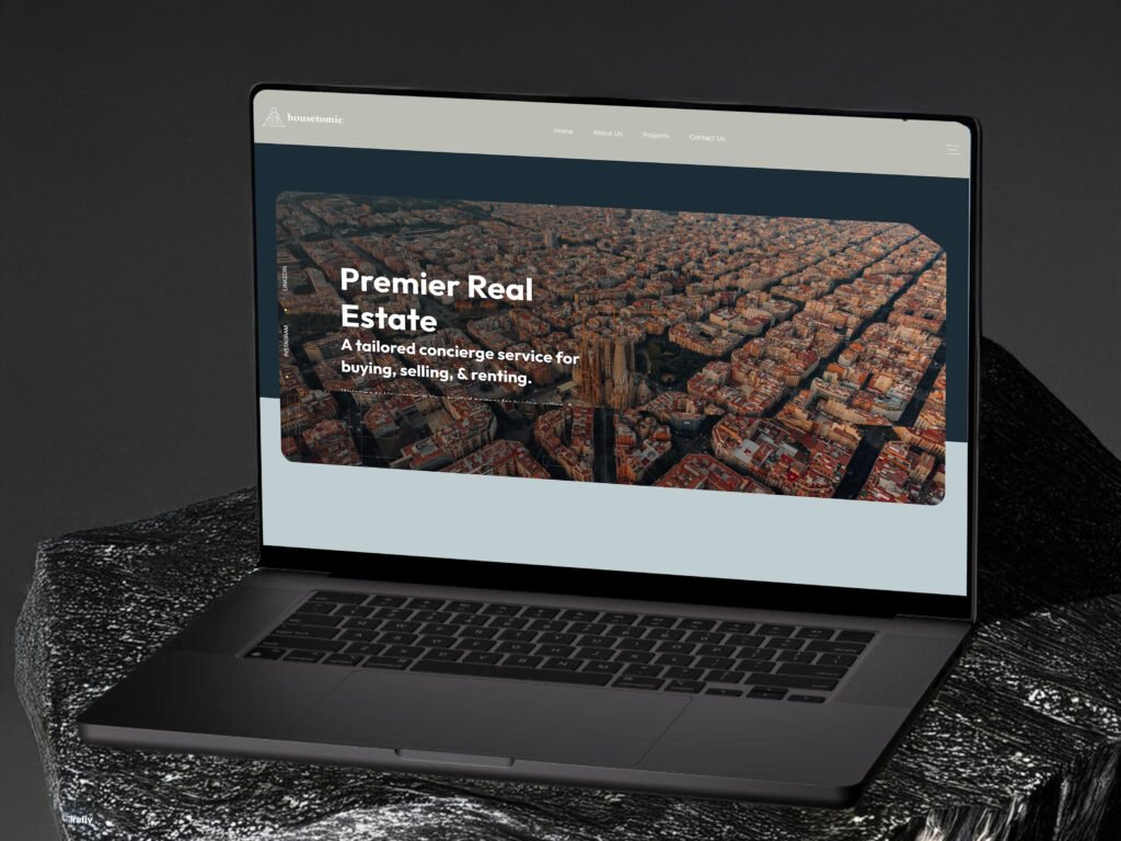 Real Estate Web & Social Design — WEB REDESIGN · SOCIAL MEDIA project by Kabeer Design
