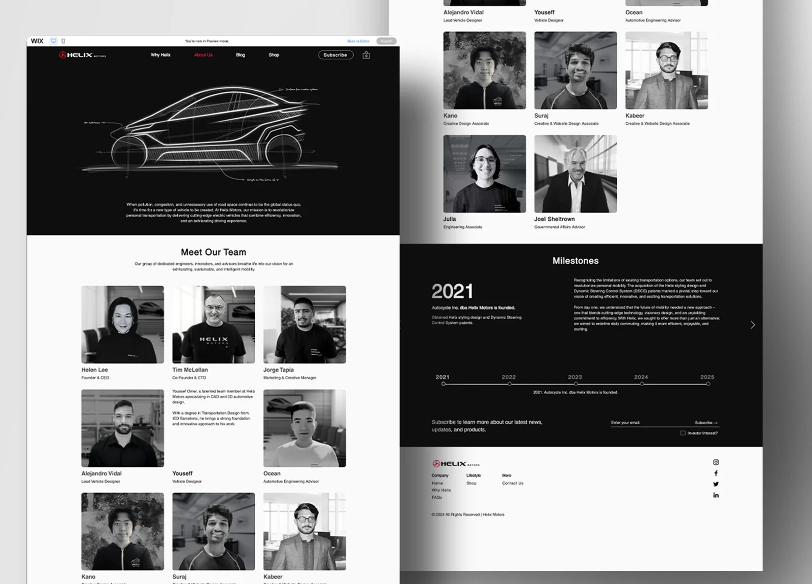 EV Brand Social & Web Design — Branding project by Kabeer Design