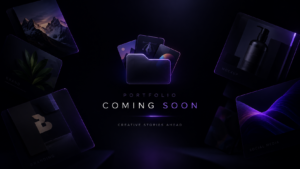 More work coming soon. — Branding project by Kabeer Design