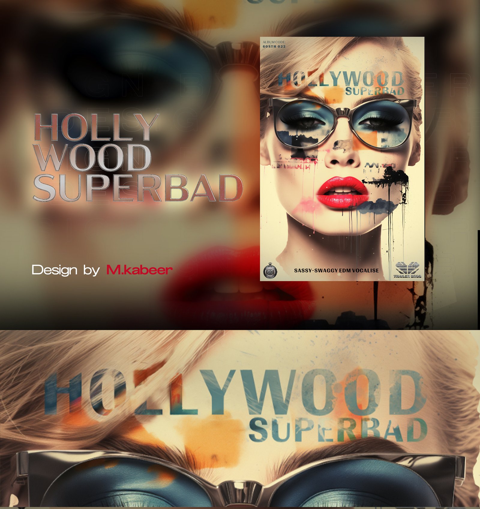 Album & Music Poster Design — Motion project by Kabeer Design