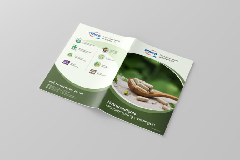 Supplement & Nutraceuticals Product Catalogue — Catalogue Design project by Kabeer Design